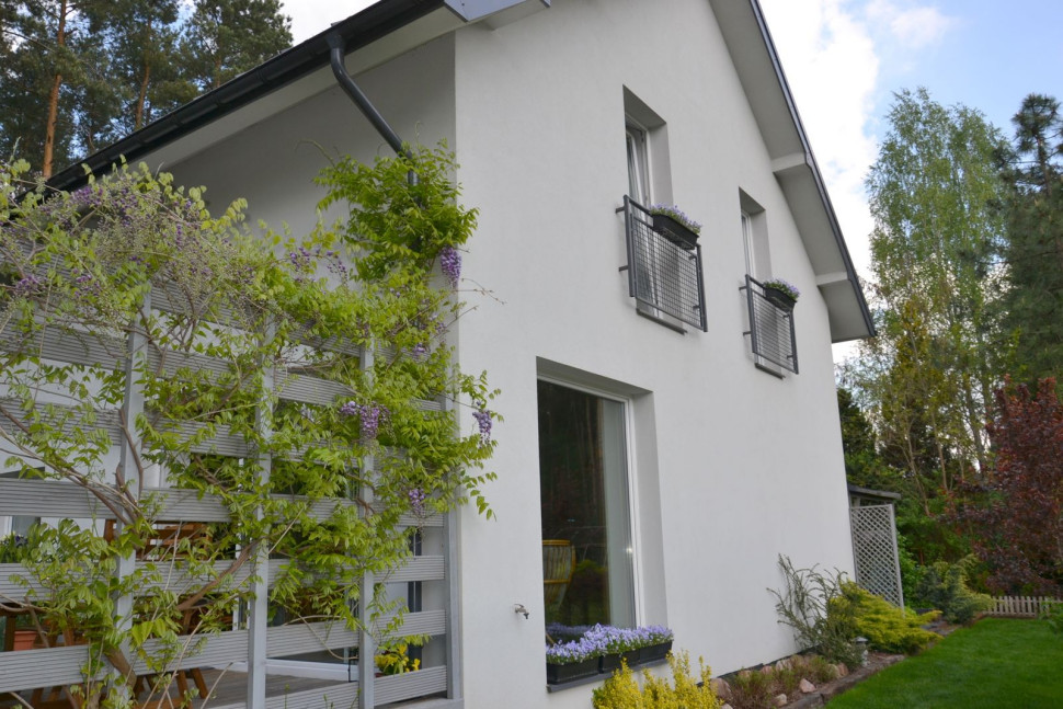 Widok na wschodnią elewację