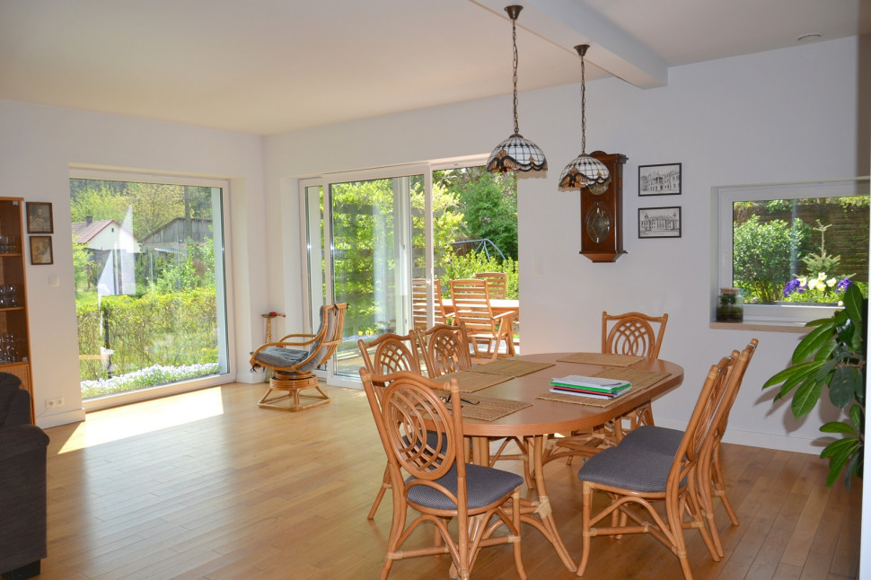 Jadalnia w domu pasywnym