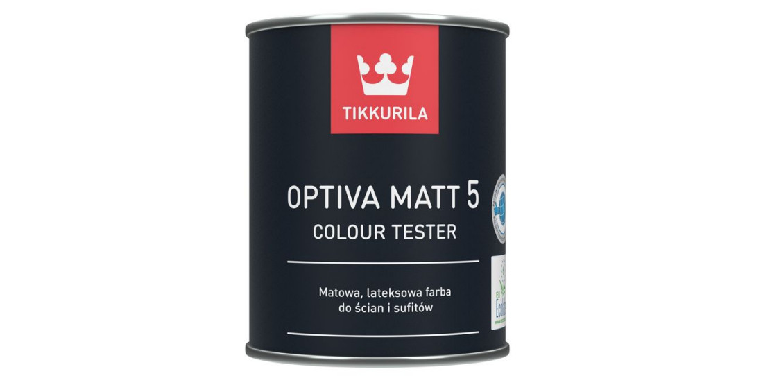 Nowe testery farb Tikkurila Optiva Matt 5