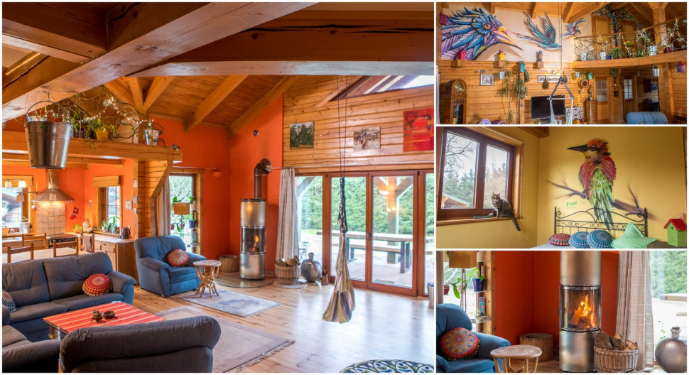 Wnętrza pełnego skrzydlatych akcentów Ptasiego Domu