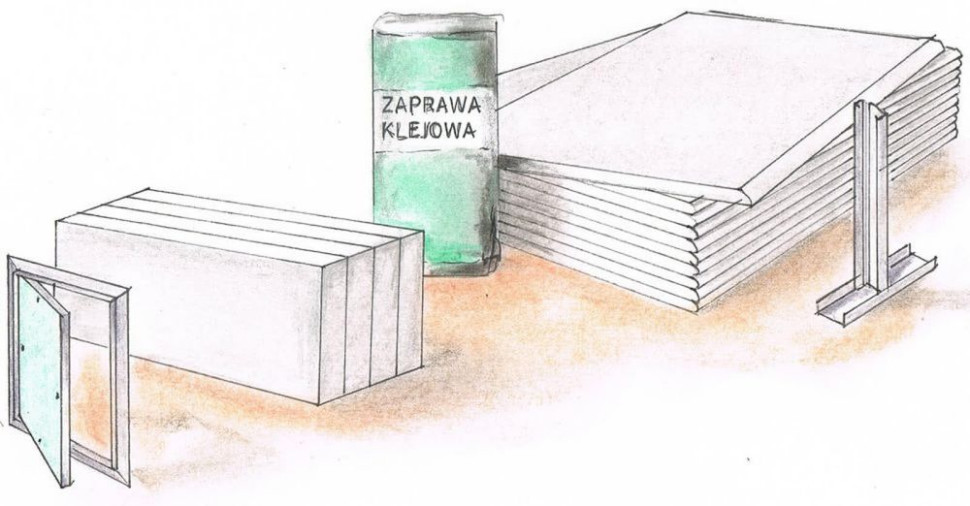 Materiały potrzebne do obmurowania wanny