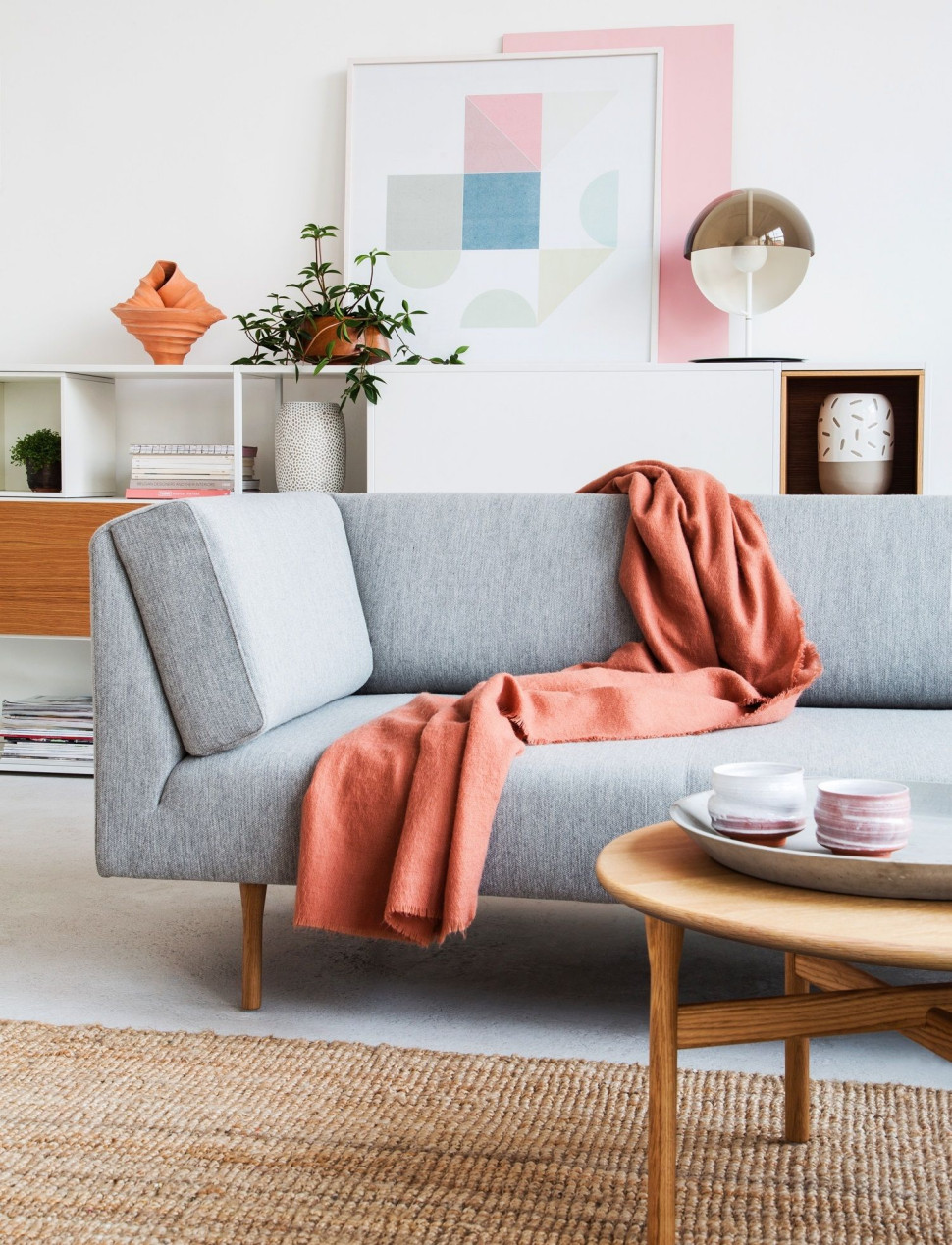 Sofa Muse marki Noti zaprojektowana przez Piotra Kuchcińskiego