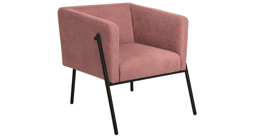 Fotel Sumba ma gałkę, która sprawdzi się w roli wieszaka