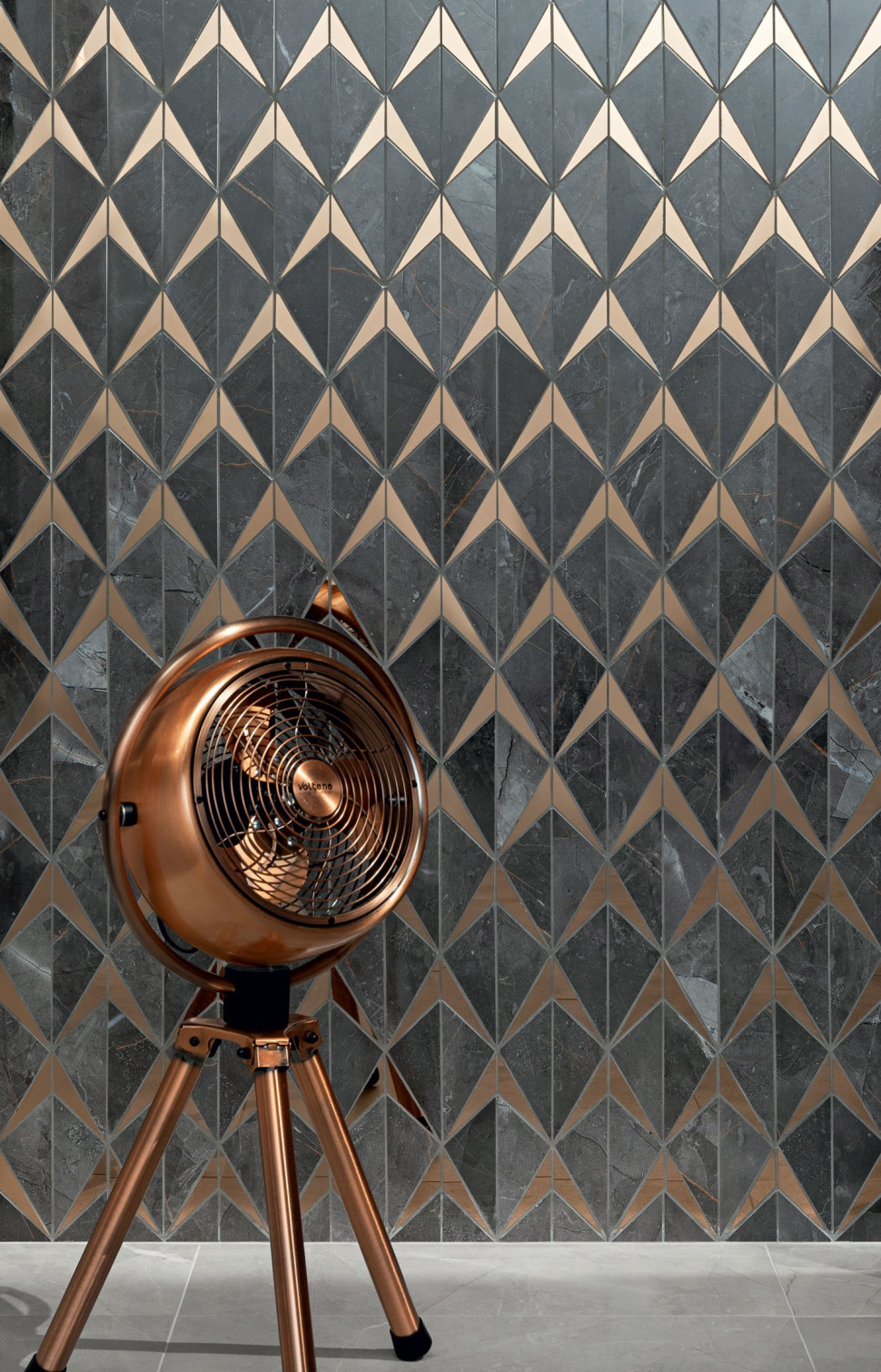 Mozaika dekoracyjna Brainstorm Graphite