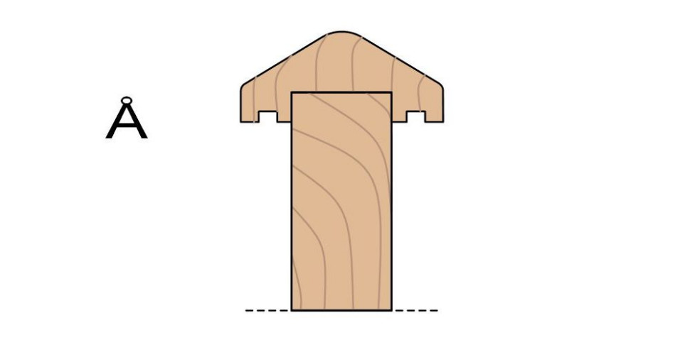 Osłanianie i unikanie poziomych płaszczyzn drewna zapewnia prewencyjną ochronę przed wszelkiego rodzaju uszkodzeniami spowodowanymi wilgocią.