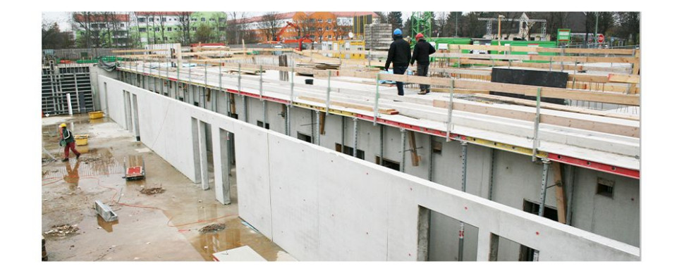 Westag & Getalit są płytami ściśle dopasowane do szalunkowej budowy systemowej