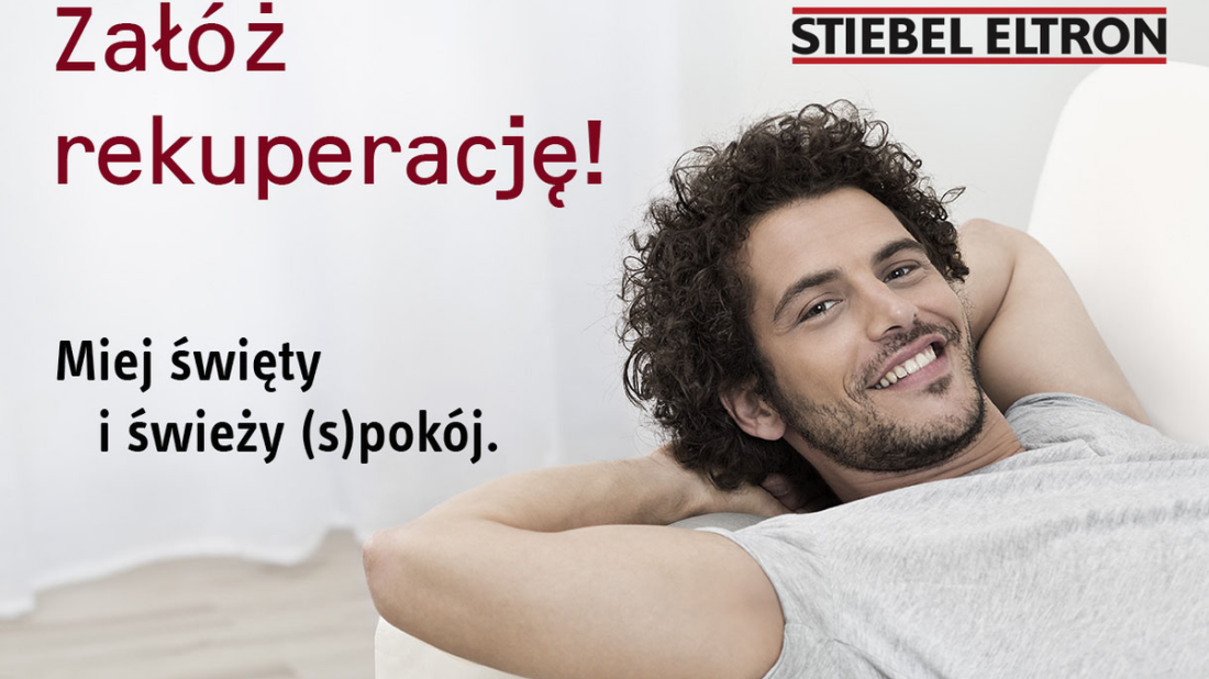 STIEBEL ELTRON radzi: załóż rekuperację! Miej święty i świeży (s)pokój