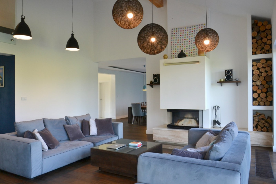 Przestronna przestrzeń dzienna