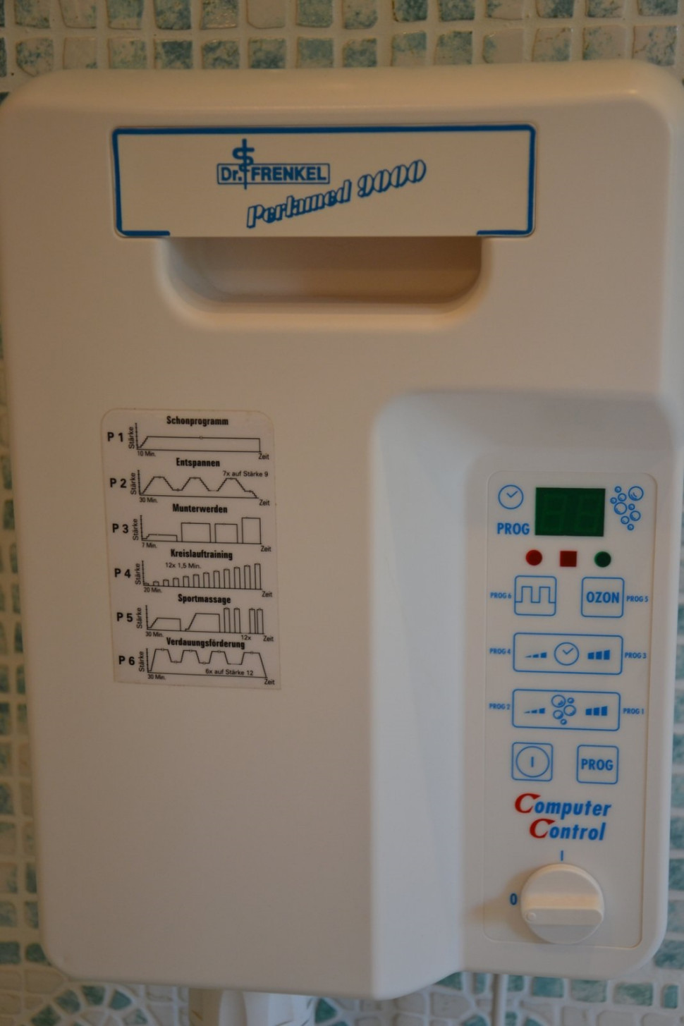 Dmuchawa z 12 automatycznymi programami