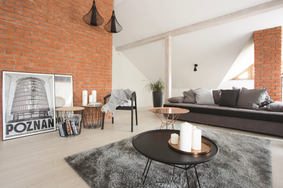 Kolor cegły Vandersanden:  304. Terra Cotta. Projekt: Laskowska Wnętrza