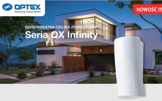 QX INFINITY - nowość w zewnętrznych czujkach ruchu OPTEX