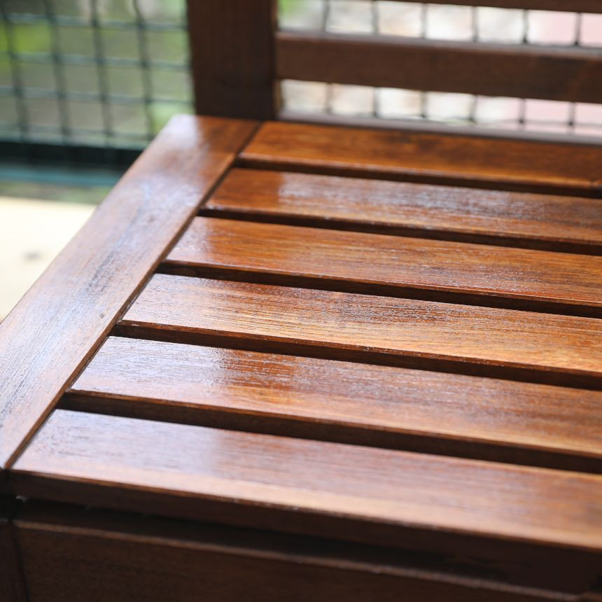 Lakierowane meble pięknie wyglądają