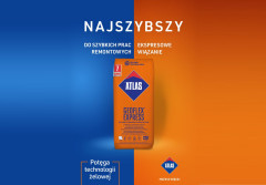 ATLAS GEOFLEX EXPRESS. Przyczepność i wytrzymałość osiągnięta w błyskawicznym tempie