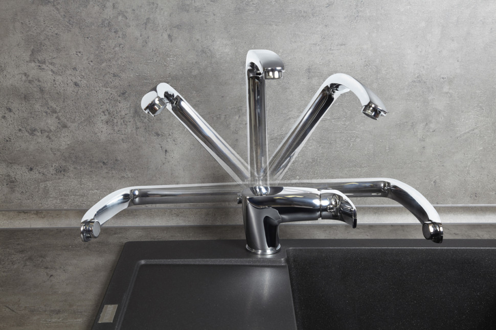 Bateria zlewozmywakowa na wiele sposobów