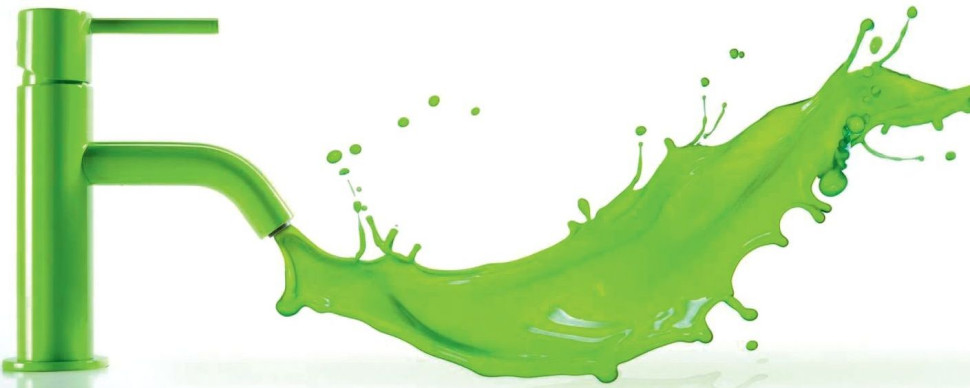 Bateria umywalkowa z barwnej kolekcji Study Exclusive; wys. 17,4 cm