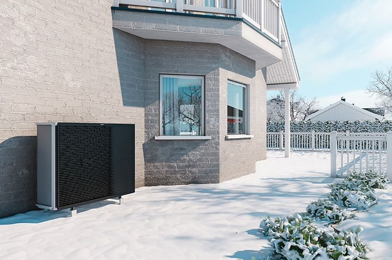 Powietrzna pompa ciepła Daikin - jednostka zewnętrzna (zima)