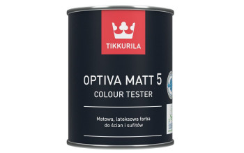 Nowe testery farb Tikkurila Optiva Matt 5 w służbie architekta