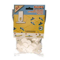 Klipsy do Systemu poziomowania płytek - 1,3 mm