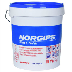 Gotowa masa szpachlowa Norgips Start & Finish