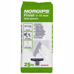 Gładź gipsowa Norgips Finish 0-10 mm