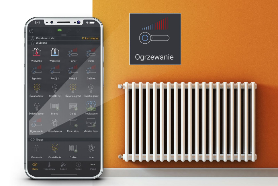 Sterowanie ogrzewaniem za pomocą smartfona