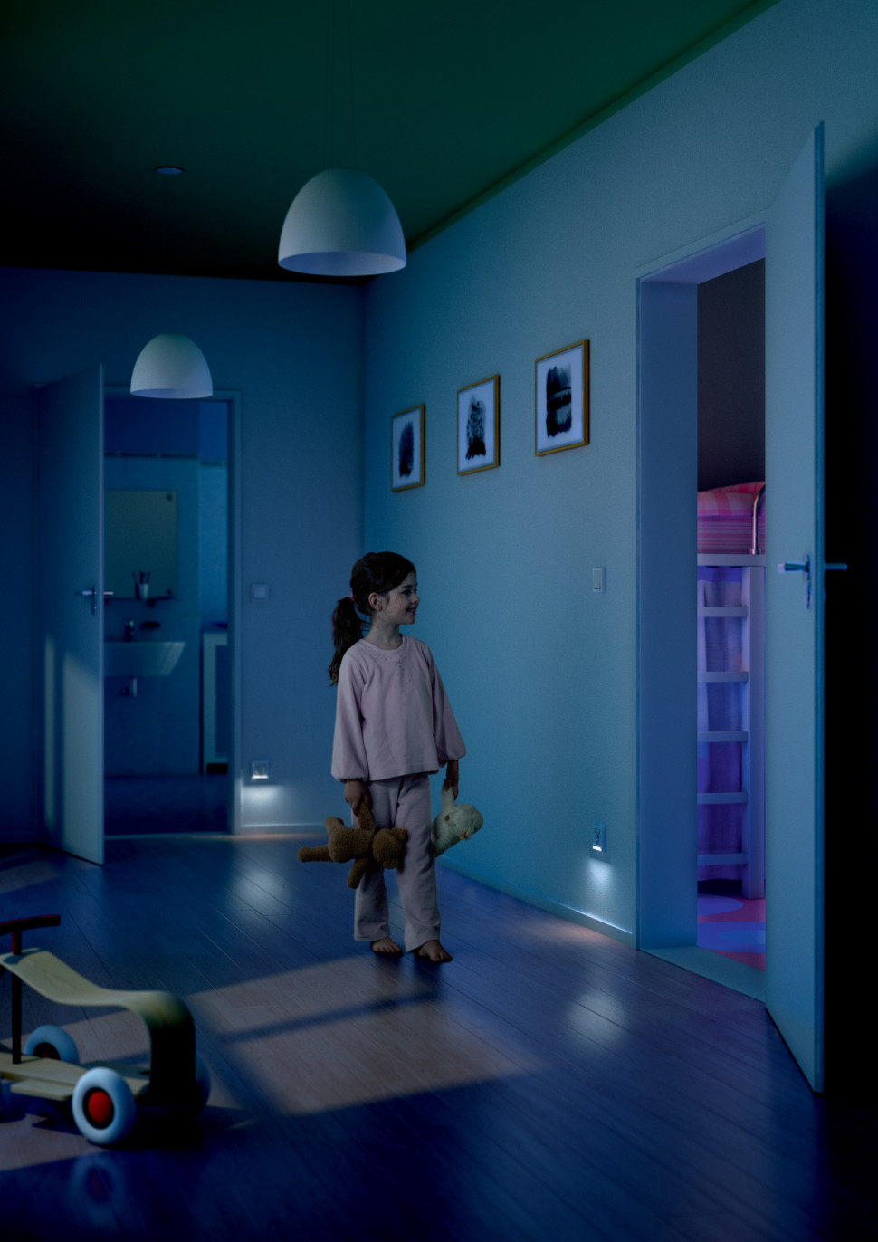Oświetlenie zintegrowane z systemem smart domu