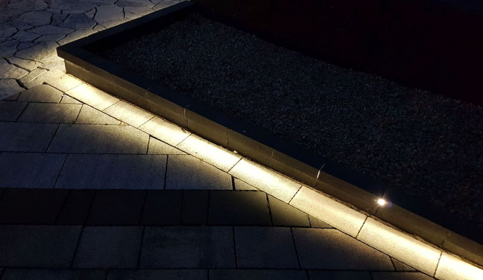 Obrzeże Flesz z podświetleniem LED od Polbruk