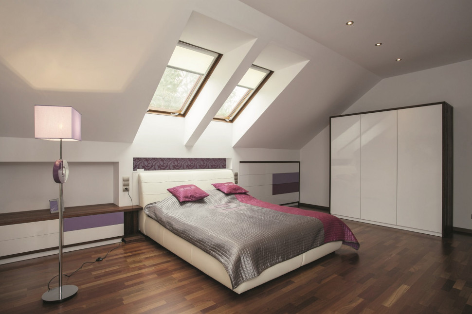 Poddasze wykończone płytami gipsowo-kartonowymi