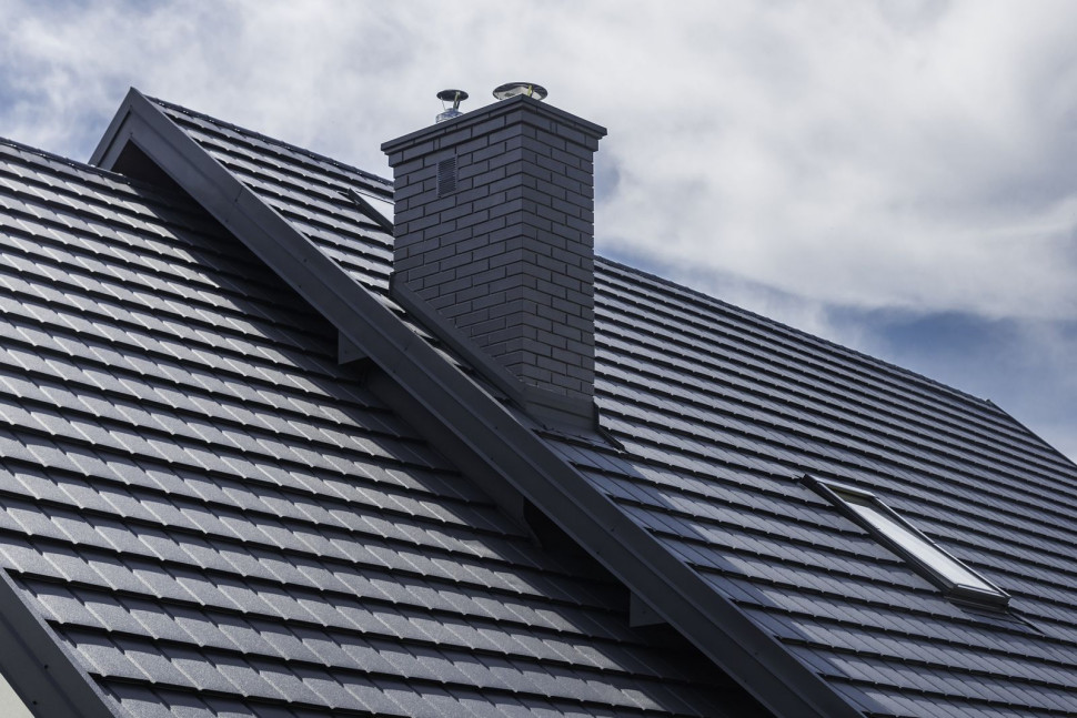 Modułowa dachówka blaszana IZI® - przykładowa realizacja 3