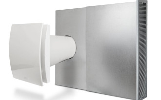 Zestaw do montażu rekuperatora ściennego w glifie okiennym