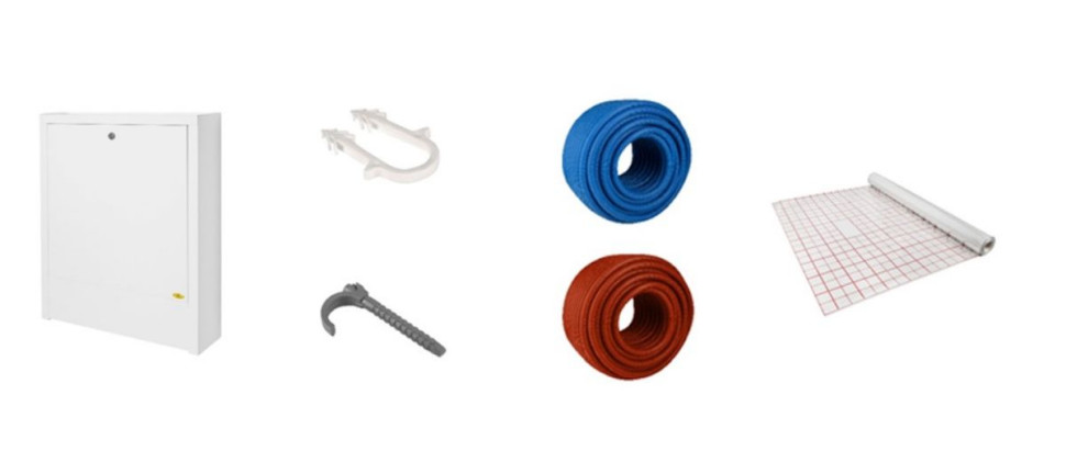 Akcesoria do ogrzewania podłogowego DIAMOND PEX