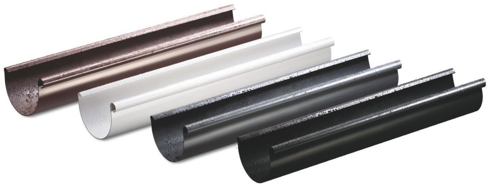 Rynny z PVC w różnych kolorach