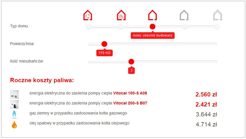 Kalkulator pomp ciepła Viessmann