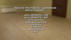 Przygotowanie podłoża pod panele podłogowe Kronopol Platinum Flooring