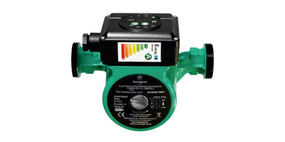 Energooszczędna pompa Omnigena w promocji