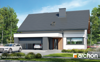 Ekonomiczny dom z bogatym programem funkcjonalnym! Interesujący projekt w ofercie ARCHON+