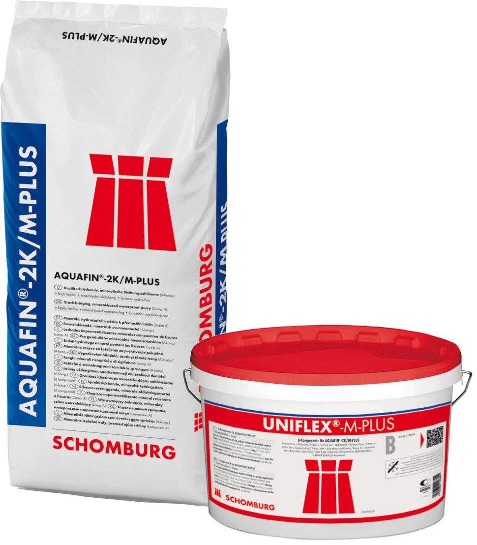 Mineralna zaprawa hydroizolacyjna AQUAFIN®-2K/M-PLUS