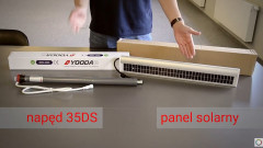 Zestaw solarny do energooszczędnego zautomatyzowania pracy rolet