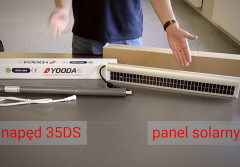 Zestaw solarny do energooszczędnego zautomatyzowania pracy rolet