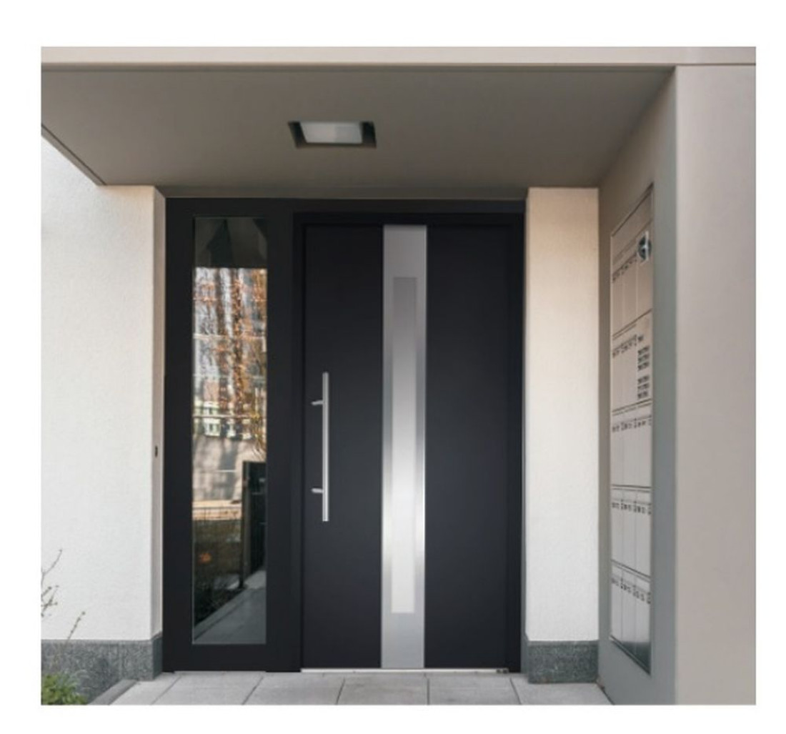 Drzwi wejściowe z aluminium czy PVC?