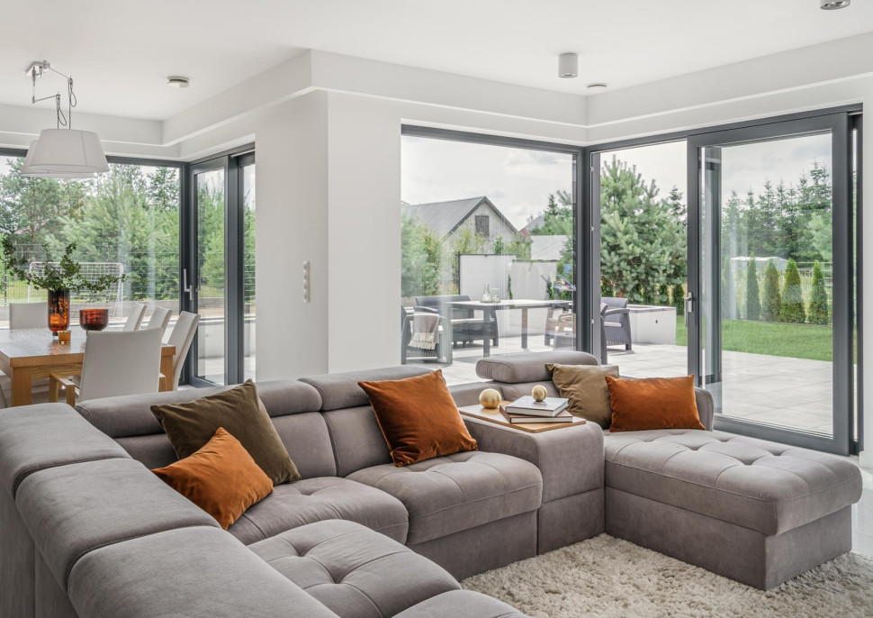 Przeszklenia narożne otwierane