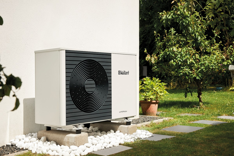 Jednostka zewnętrzna pompy ciepła aroTERM plus