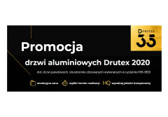 Promocja Drutex na drzwi aluminiowe MB-86 SI