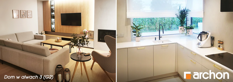 II miejsce - Dom w alwach 3 (G2) - wnętrza