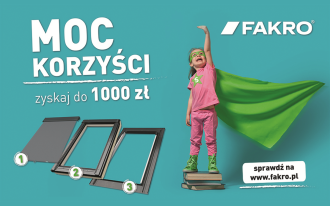 Moc korzyści w promocji superTrio Plus od FAKRO