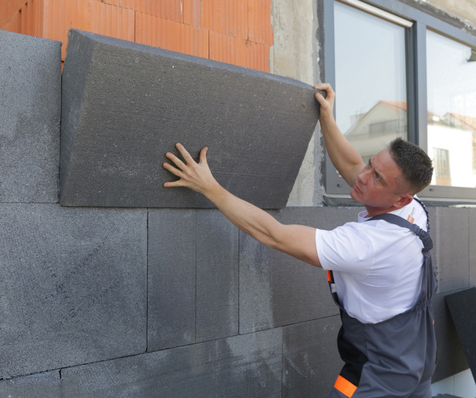 Ocieplanie domu grafitowym styropianem