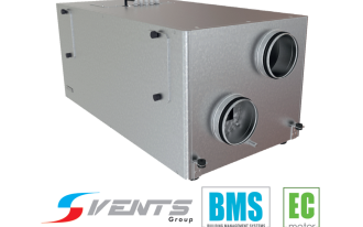 Centrala wentylacyjna nawiewno-wywiewna VUT 400 HBE EC A21 - nowość w ofercie Vents Group