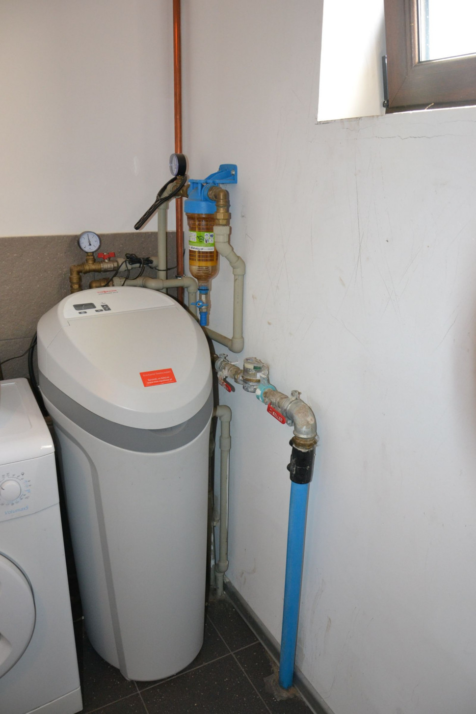 Markowy zmiękczacz zamontowano w instalacji wodociągowej za wodomierzem