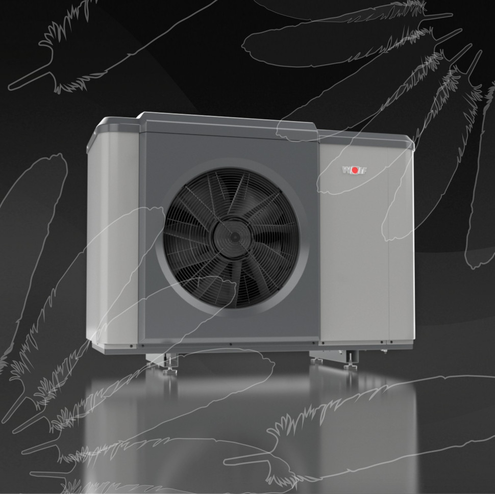 WOLF CHA Monoblock - innowacyjna pompa ciepła powietrze/woda