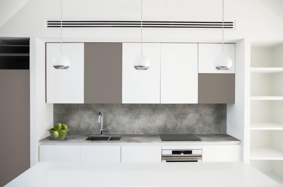 Ścianka przyblatowa oraz blat Sciroccco